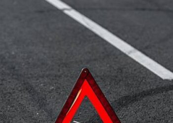 ДТП під Львовом: авто та вантажівка злетіли у кювет (відео)