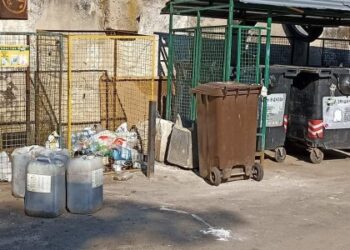 У Львові поряд зі смітниками тиждень стоять контейнери з хімічною речовиною: мешканці занепокоєні