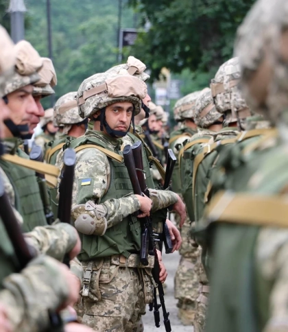 Пануйте на власній українській землі, яка дає вам силу: як на Львівщині представили новий батальйон