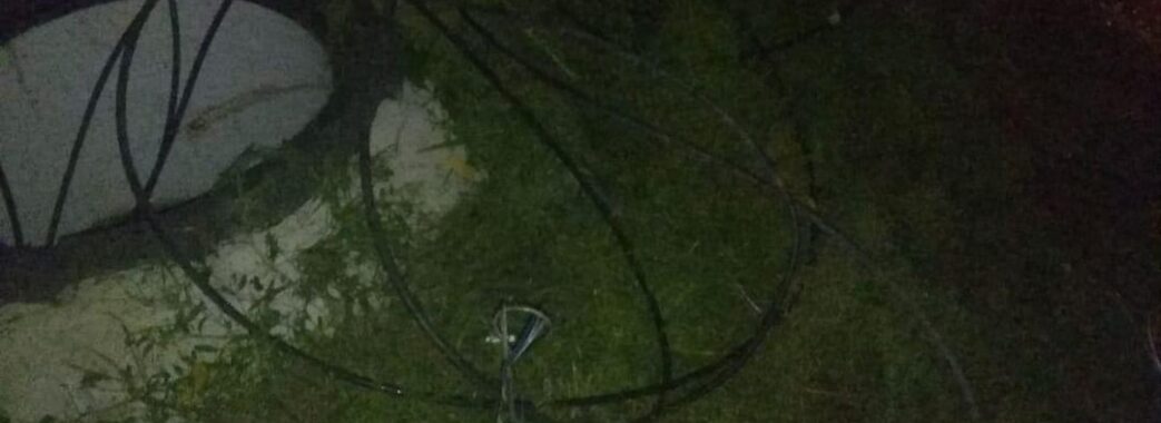 У Львові крадіям не вдалося поцупити кабелі через випадкового свідка