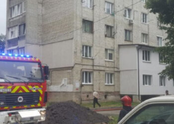 У Рясне-1 горіла квартира (відео)