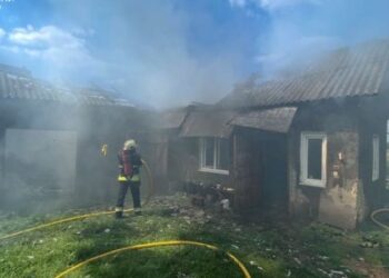 У Золочівському районі палала житлова будівля — Львівщіна
