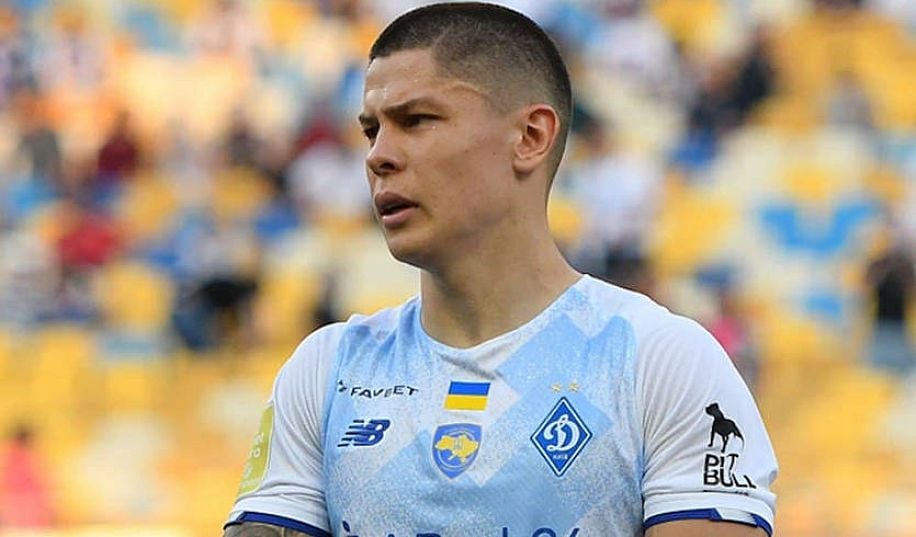 Захисник «Динамо» Попов першим в сезоні отримав червону картку