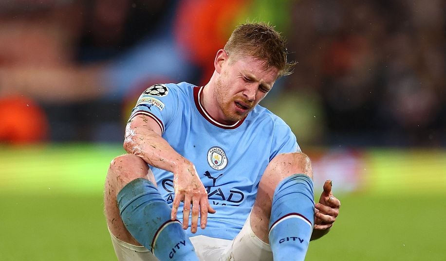 Гвардіола звинувачує лікарів в травмі Де Брюйне