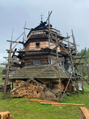 Церква Святого Михаїла у селі Ісаї. Фото: Львівська ОВА