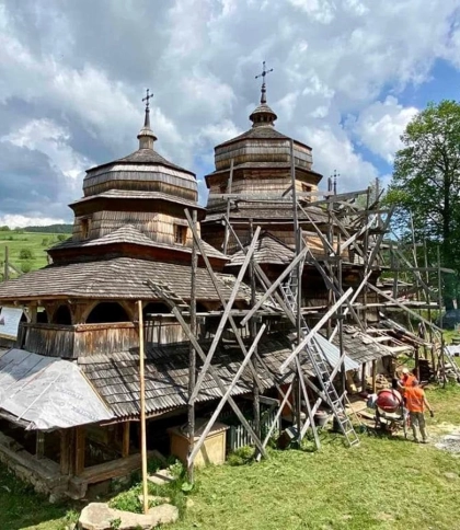 На Самбірщині відновлять унікальний стінопис старовинної церкви