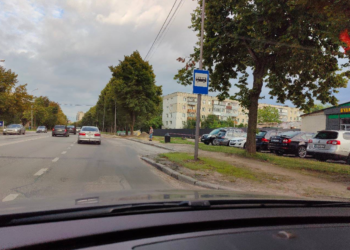 У Франківському районі Львова зрізали дерева й змістили зупинку