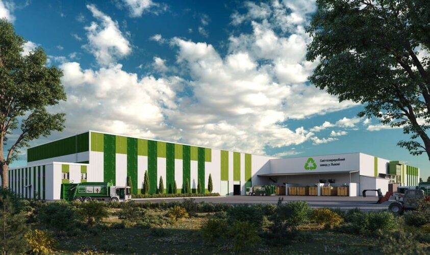Візуалізація сміттєпереробного заводу / ЛМР