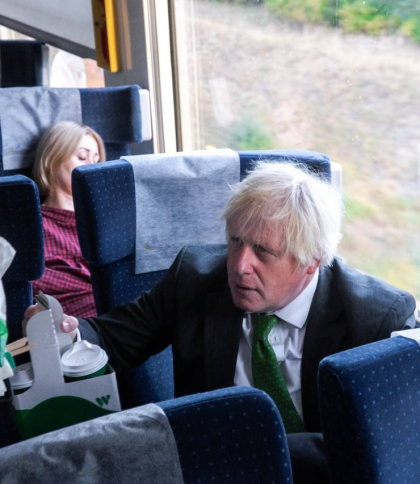 До Львова приїхав Борис Джонсон (фото)