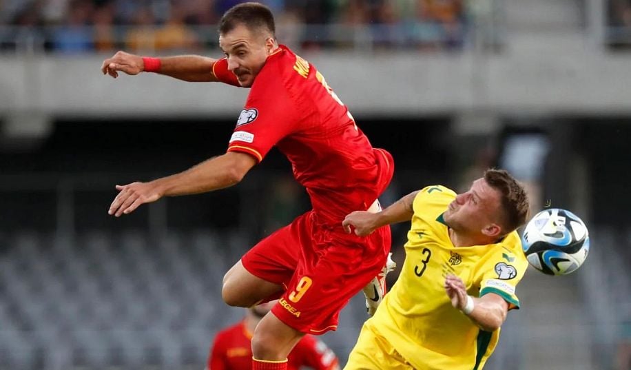 Литва і Чорногорія влаштували драматичну кінцівку у матчі відбору Євро-2024