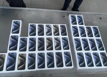 Львівські митники виявили партію контрабандних IPhone 15 Pro на майже 3 млн гривень