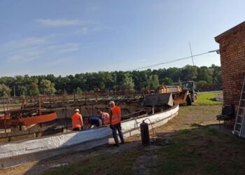 На Львівщині за 22,5 мільйонів грн розпочали реконструкцію на каналізаційних очисних спорудах