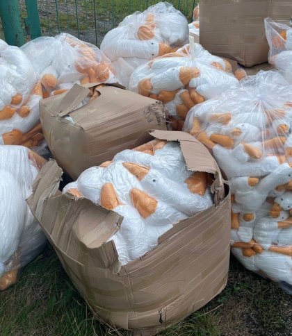 На Львівщині затримали чоловіка, який віз з Польщі півтори тисячі штук популярних м’яких іграшок