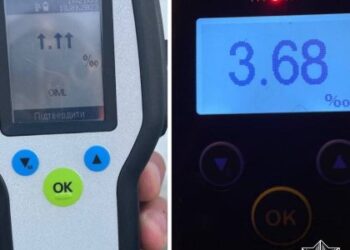 У Львові патрульні за добу затримали двох дуже п’яних водіїв: один з них вчинив ДТП