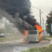 У Львові горіла маршрутка