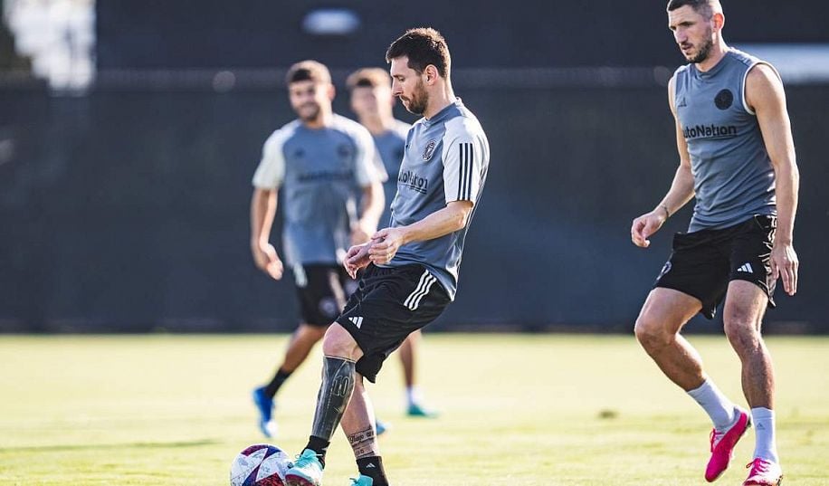 Мессі тренувався в загальній групі Інтер Маямі