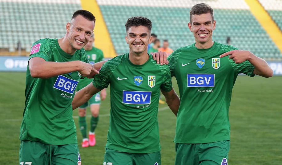 Нападник Полісся: «Радий, що ми не зупинилися після Динамо»