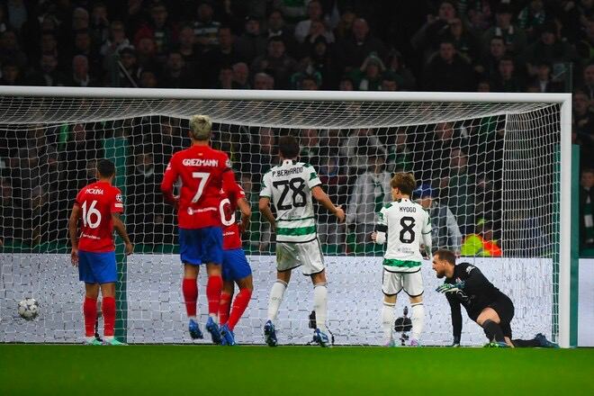 Атлетіко в меншості зіграв внічию з Селтіком в Лізі чемпіонів