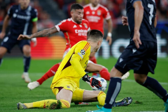 Трубін лідирує по одному важливому показнику в Лізі чемпіонів