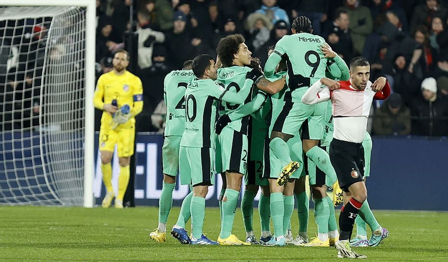 Атлетіко вийшов у плей-оф Ліги чемпіонів, обігравши Феєноорд