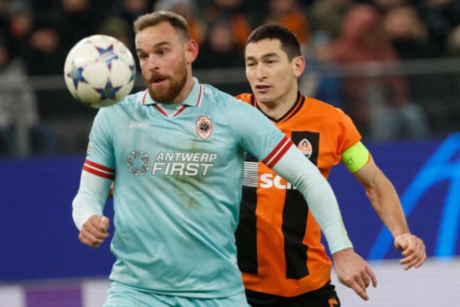 Форвард Антверпена: «Ми могли взяти очки, як і вдома проти Шахтаря»