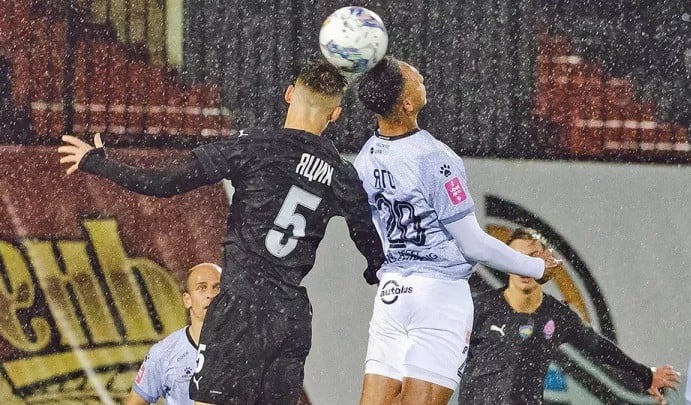 Результативна нічия у зливу. Верес – Зоря. Відеоогляд