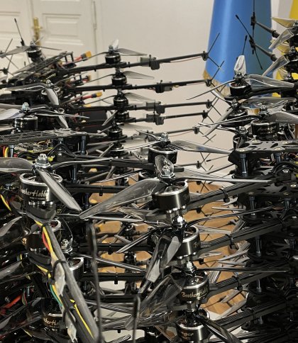 309 FPV-дронів. Фото: LVIV.MEDIA