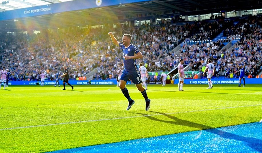 Варді вдарив себе по обличчю після епічного промаху