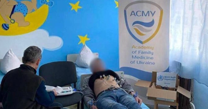 Мобільна бригада первинної допомоги. Фото: Херсонська ОВА/Telegram.