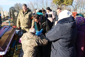 Новини Вінниці / На Вінниччині попрощались з розвідником Максимом Поліщуком