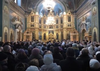 Перша служба ПЦУ у Миколаївському соборі у Кременці