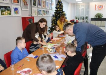 Свято з нагоди дня Святого Миколая провели у ЦНАПі для вихованців Центру «Жага життя» — Новости Черкасс