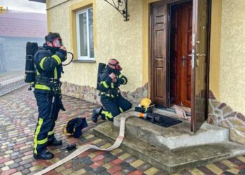 У селі біля Тернополя велика пожежа 25 грудня