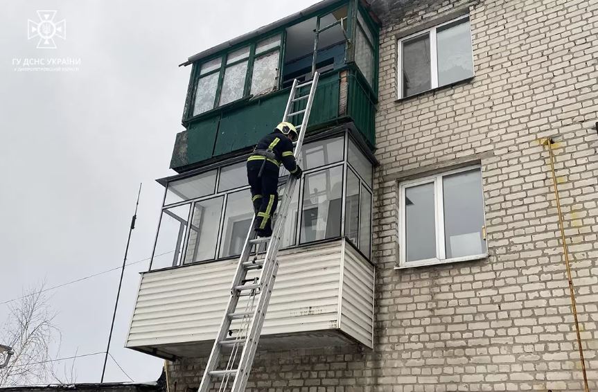 Новости Днепра про В Днепре ложный вызов на пожар закончился спасением больного мужчины