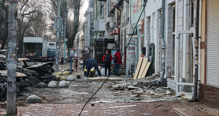 Обстріл Херсона