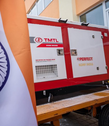 Десять шкіл і соціальних закладів Львівщини отримали генератори з Індії