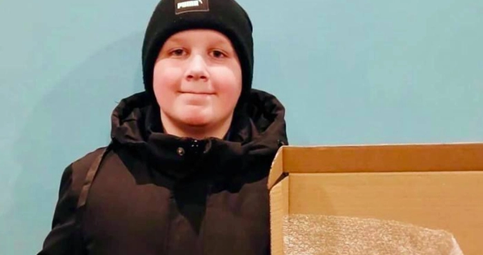 Волонтер з Херсонщини Максим Зарічний. Фото: Максим Козицький/Telegram.