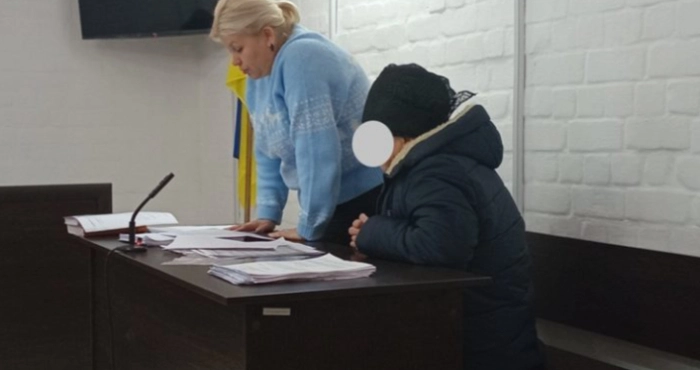 Підозрювана у проведенні псевдореферендуму мешканка Херсонщини. Фото: Центральний районний суд міста Миколаєва.