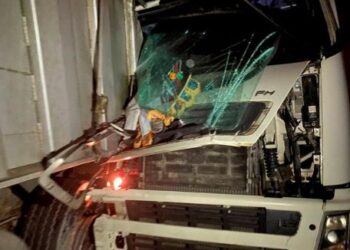 На автошляху М 05 Київ – Одеса сталася дорожньо-транспортна пригода за участі вантажівки Volvo — Новости Черкасс