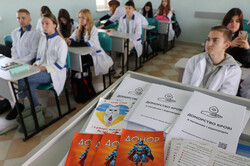Одеські волонтери та медики продовжують роботу з популяризації донорства крові та здорового способу життя в молодіжному середовищі
