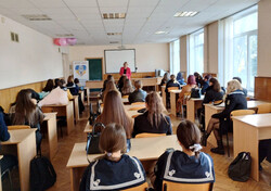 Проєкт "Донор Одеса" проводить роботу з промоції донорства крові серед студентів