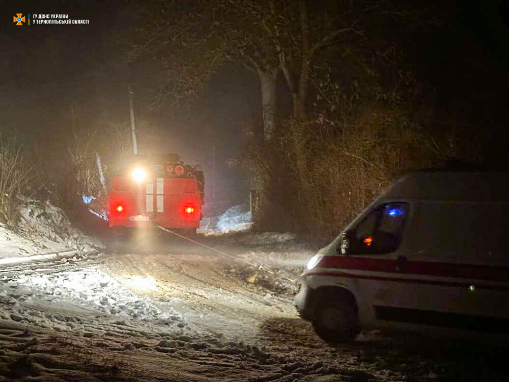швидка застрягла у заметі