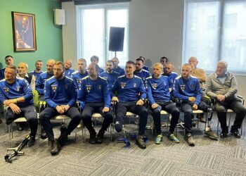 У Львові представили футбольну команду військових з інвалідністю
