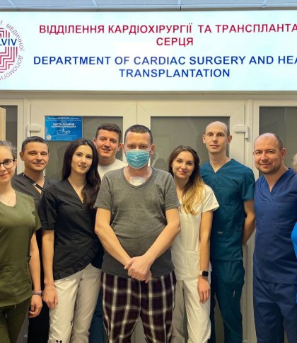 У Львові з лікарні виписали 42-річного чоловіка, якому 12 днів тому пересадили серце