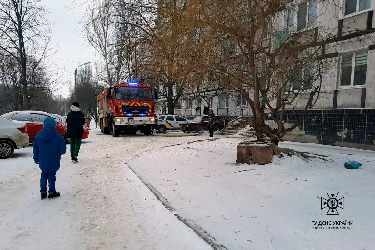 Новости Днепра про В Днепре на Данила Нечая горела квартира в многоэтажке: погиб мужчина