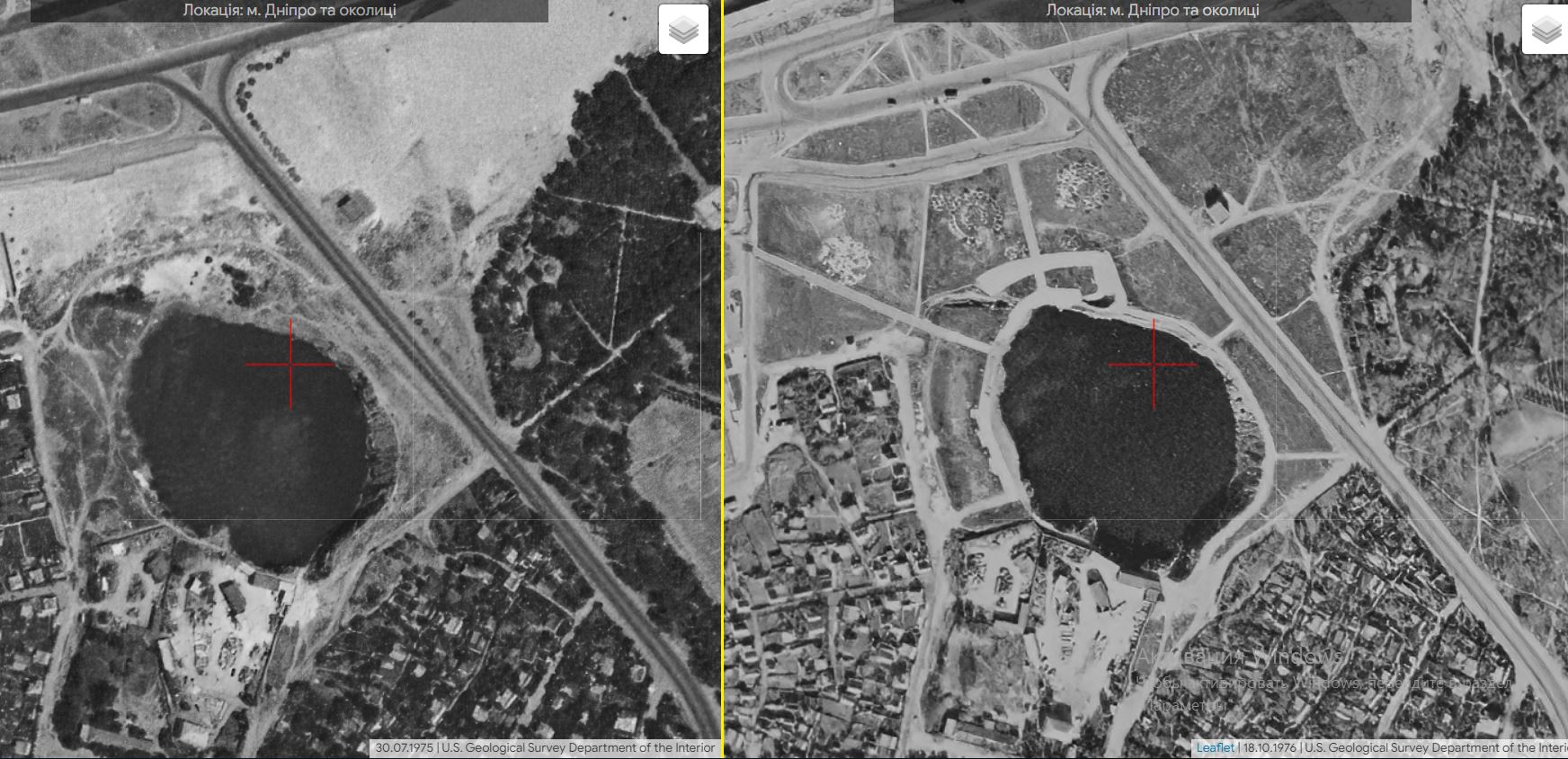 Новости Днепра про В сети показали, как в Днепре почти 50 лет назад обустраивали карьер на Красном Камне