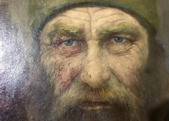 Виставку картин Юрія Клапоуха відкрили у храмі в Кременці
