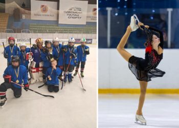 Занятия бесплатные: где дети Днепра могут учиться фигурному катанию и игре в хоккей – Дніпро