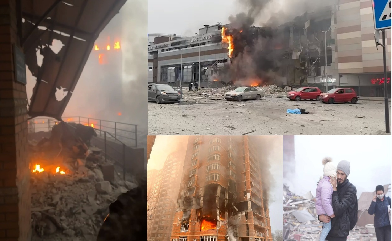 Новости Днепра про Зеленский прокомментировал массированный удар по Украине: примерно 110 ракет было выпущено, большая часть сбита