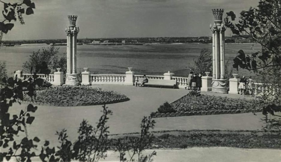 Новости Днепра про Как раньше выглядела и где находилась смотровая площадка парка Шевченко в Днепре: редкие фото